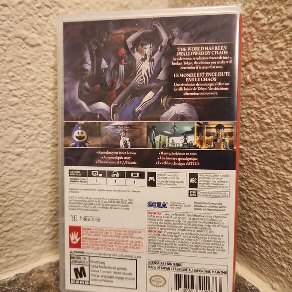 Game - Shin Megami Tensei III Nocturne HD Remaster (NEW) - Switch - Picture 2 of 3